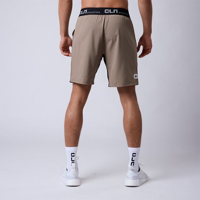 Dino Stretch Shorts Khaki