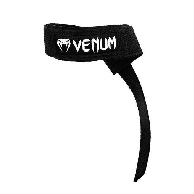 Venum Hyperlift Lifting Straps (Pair), Black 