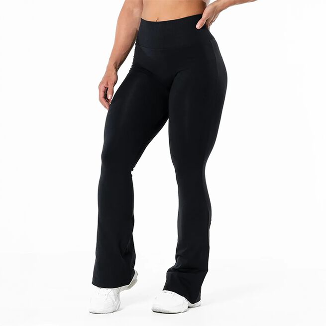 Prime Scrunch Flared Tights Musta