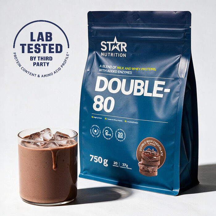 Double-80 Proteiinijauhe 750 g Double Rich Chocolate