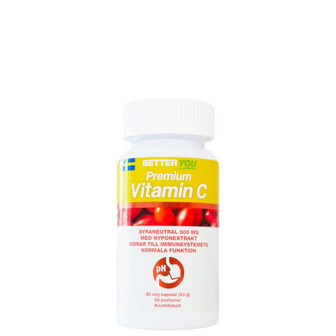 Premium C-vitamiini, 60 kapselia
