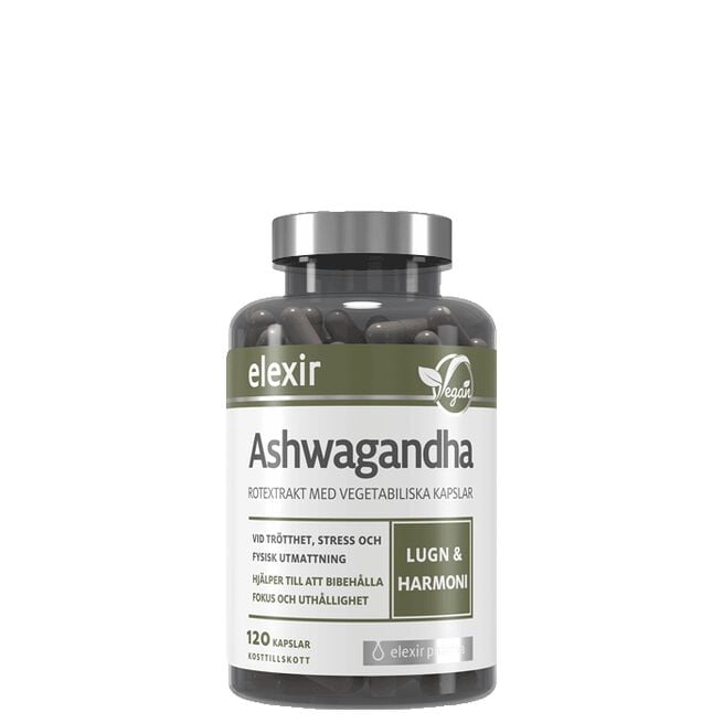 Ashwagandha 120 kapselia