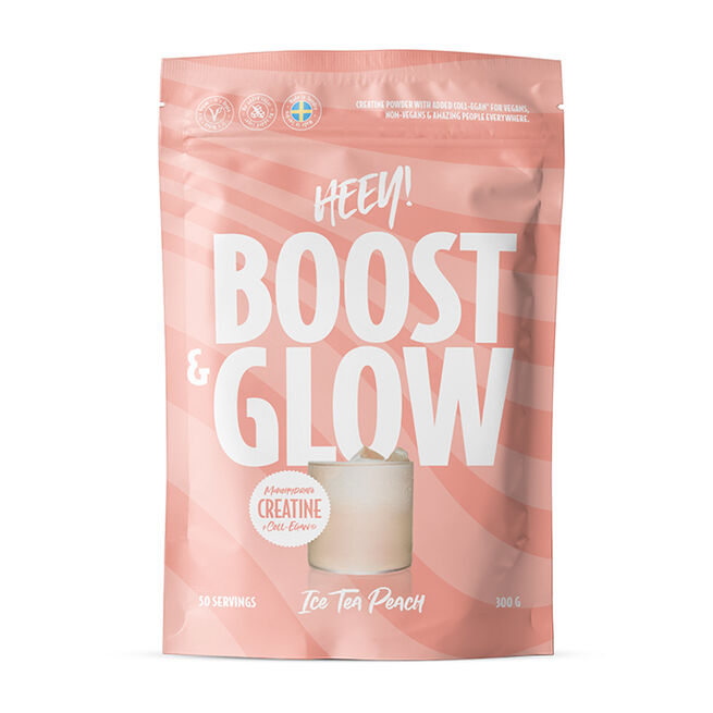Boost & Glow Creatine + Collagen 300g Isté persika