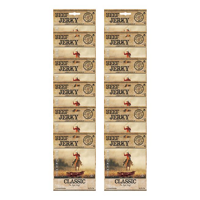 12 x Beef Jerky, 50 g