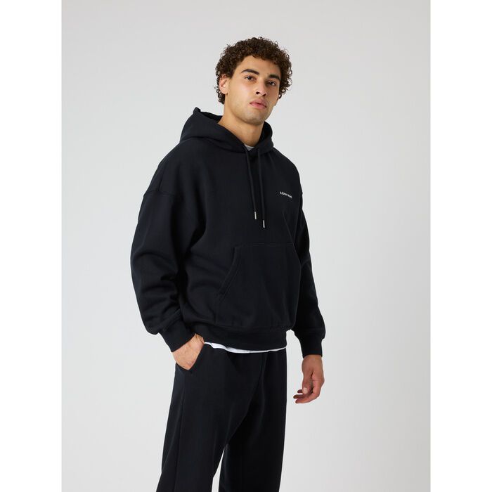 Borg Oversized Huppari Musta