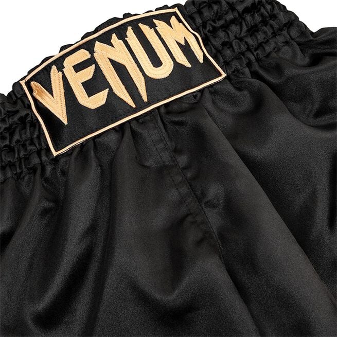 Venum Muay Thai Shorts Classic, Black/Gold