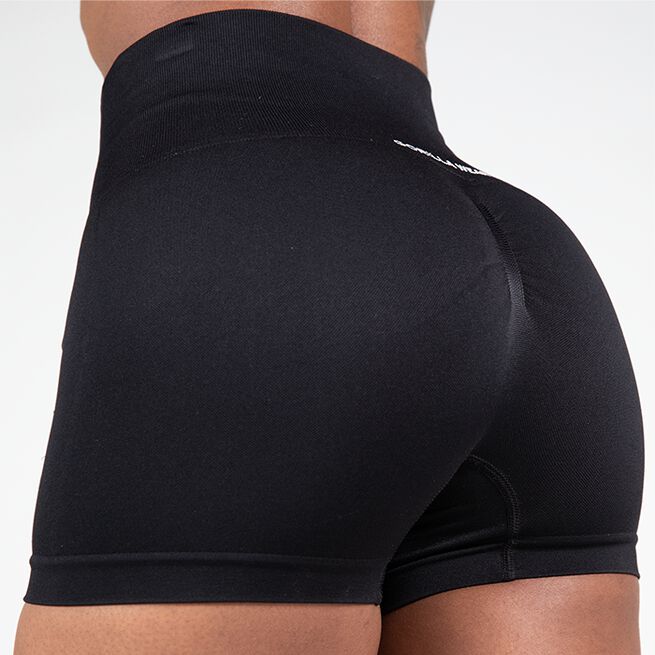 Quincy Seamless Shorts, Black