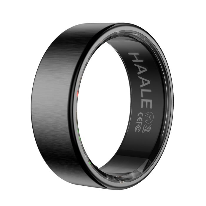 HAALE II Smart Ring Mustaa
