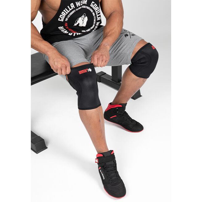7 MM Knee Sleeves, Black