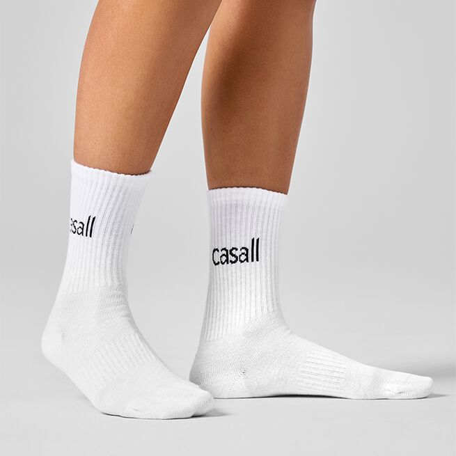 Casall Urban Tube Sock 2-pack, White