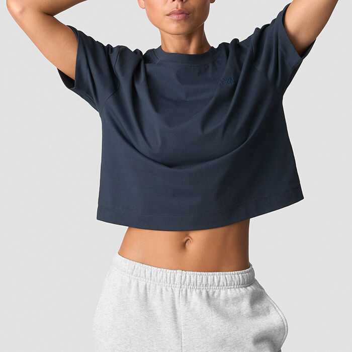 Everyday Cropped T-paita Sininen  