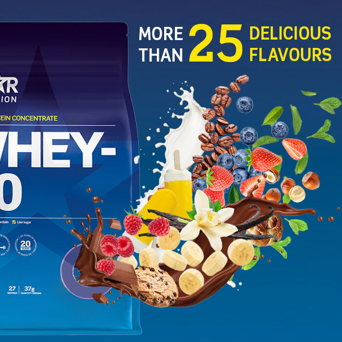 Whey-80 Heraproteiini 1 kg Double Rich Chocolate