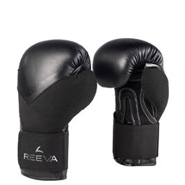 Boxing Gloves Microfiber Leather Black, 12 oz  Nyrkkeilyhanskat Mokkanahka Musta
