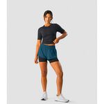 ICANIWILL Charge Cropped Mid Sleeve Wmn