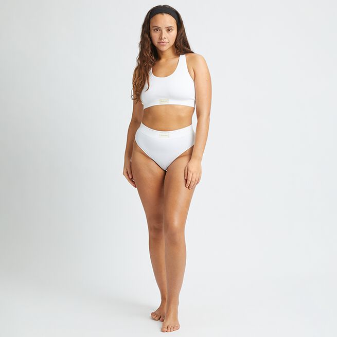 Micro Rib Briefs Valkoinen