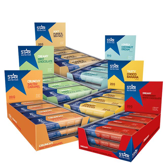 BIG BUY 72 x Proteiinipatukka 55 g