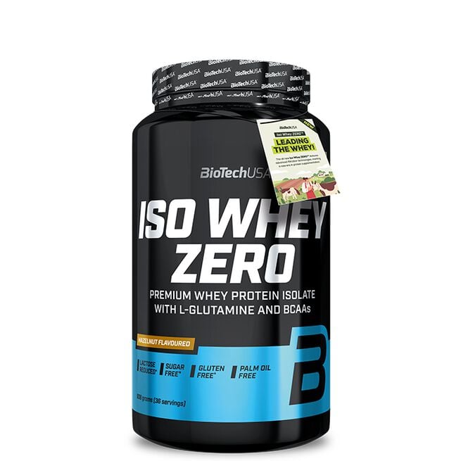 Iso Whey Zero Heraproteiini-isolaatti 908 g Hazelnut