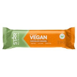 Star Nutrition Vegan Protein bar, 55 g, Caramel Chocolate  Vegaaninen proteiinipatukka 55 g Caramel Chocolate