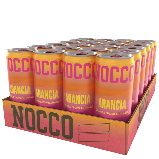 24 x NOCCO BCAA 330 ml Arancia