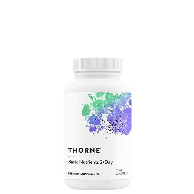 Basic Nutrients 2/Day Multivitamiini 60 kapselia