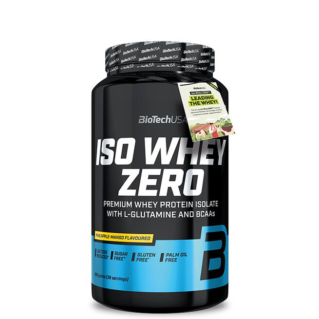 Iso Whey Zero Heraproteiini-isolaatti 908 g Pineapple Mango