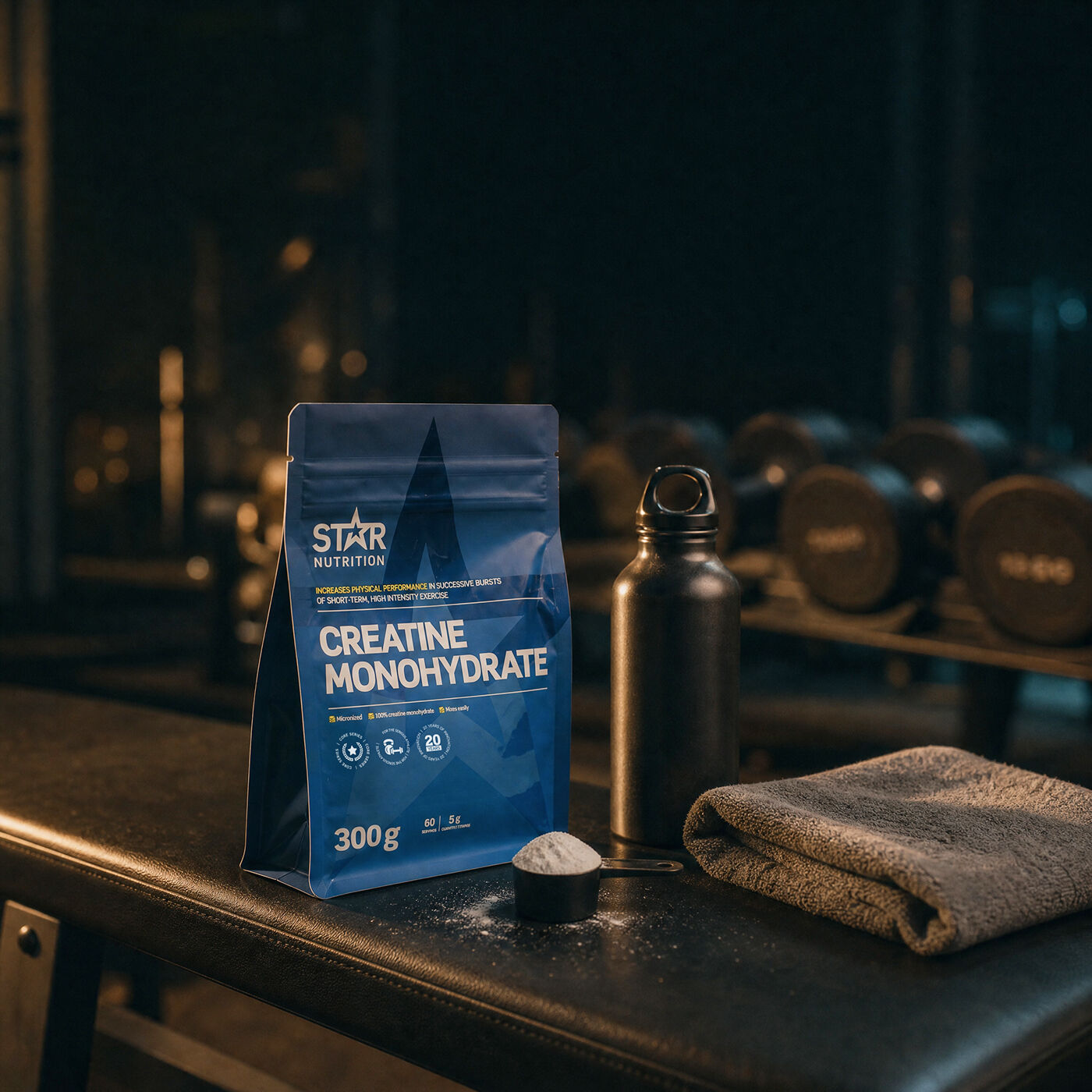 Kreatiinimonohydraatti 300 g
