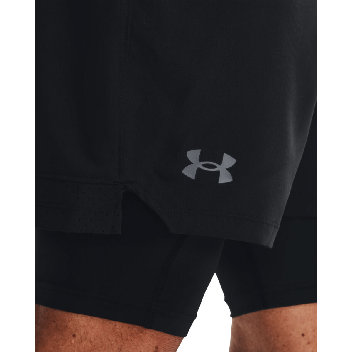 Vanish Woven 2-in-1 Shorts Musta