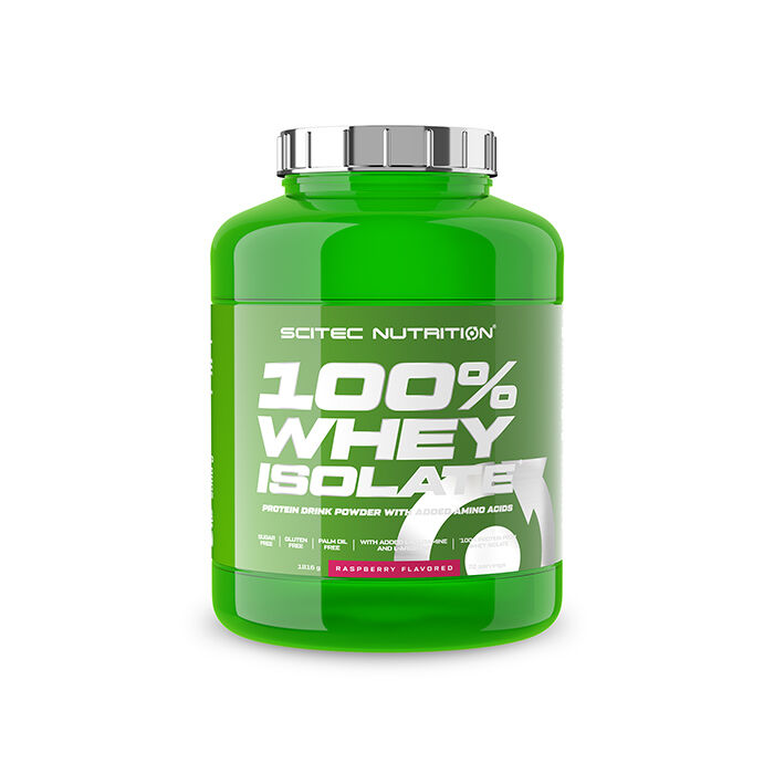 100% Whey Isolate Heraproteiini-isolaatti 1816 g Raspberry