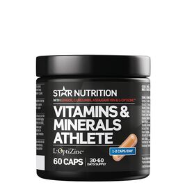 Star nutrition Vitamins & minerals athlete Ultimate Vitamins & Minerals Athlete 60 kapselia