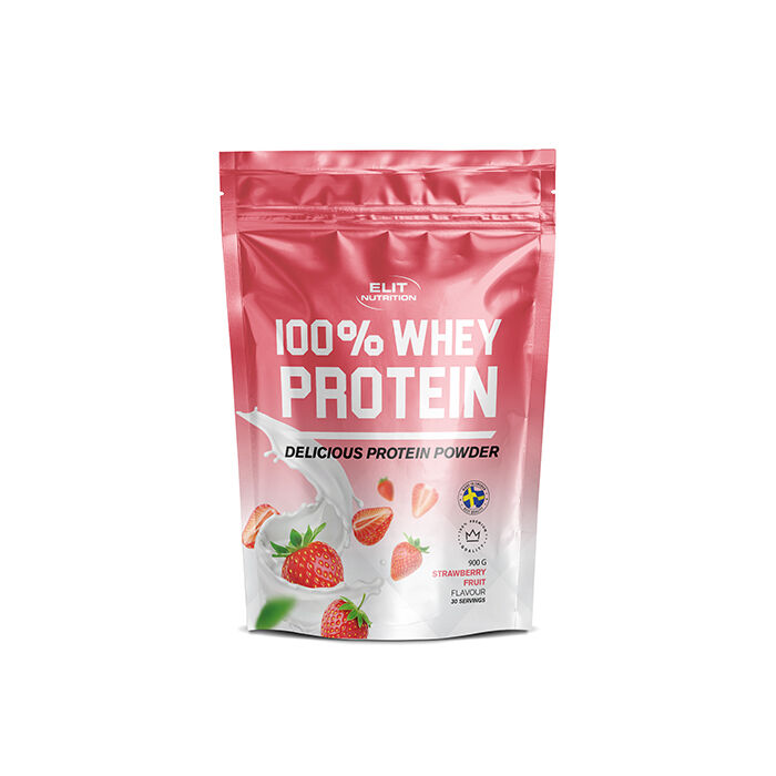 ELITE 100% heraproteiini 900 g Strawberry