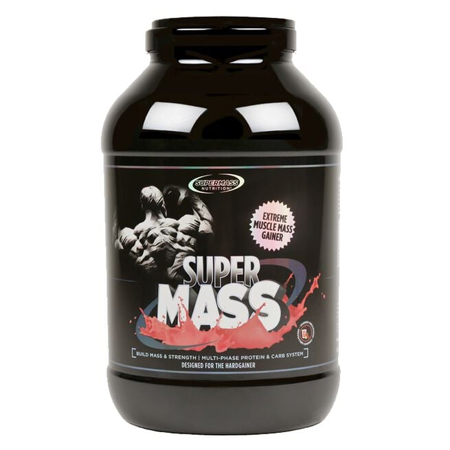 SUPER MASS, 4000 g Strawberry Vanilla Milkshake