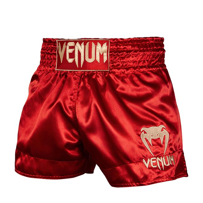 "Classic- Muay Thai -Shortsit, Punainen/Kulta"