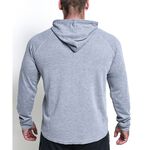 Chained Thermal Hood, Light Grey Melange, M 