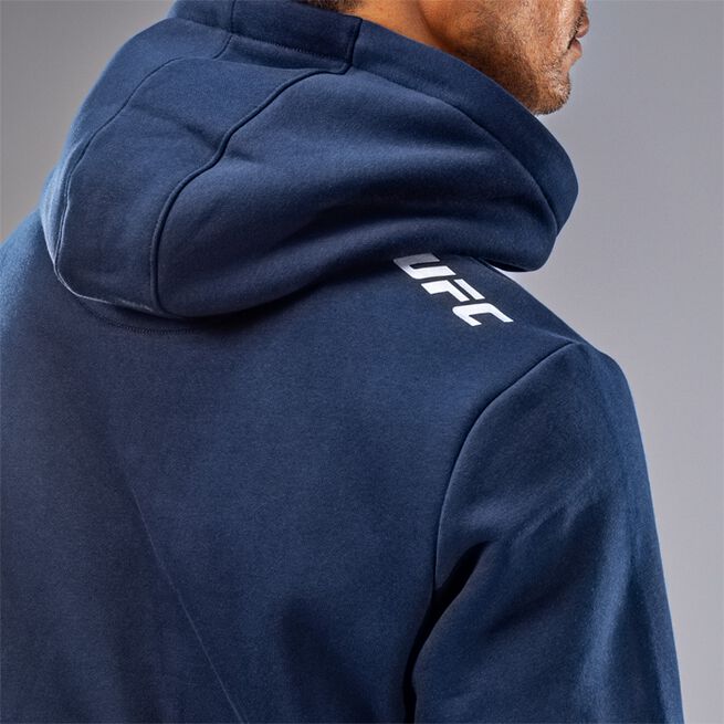 UFC Fusion Fight Week Men's Pullover Hoodie Solid Oceanic Blue