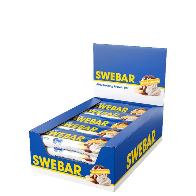 15 x Swebar Proteiinipatukka 55 g Marängsviss