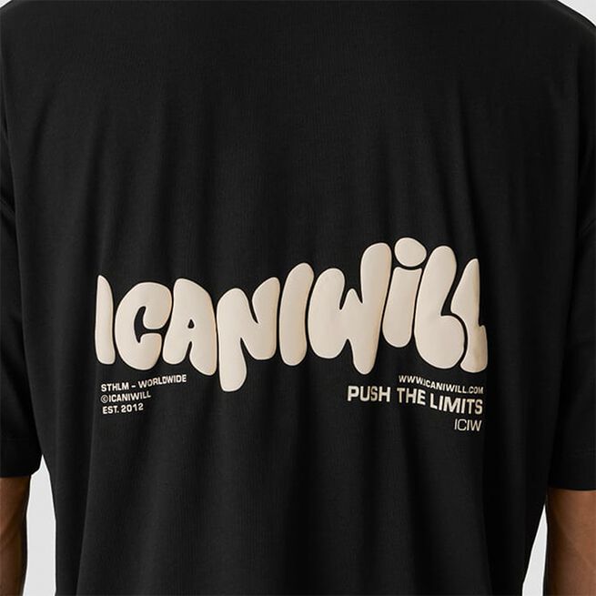 Everyday Oversized T-paita Musta