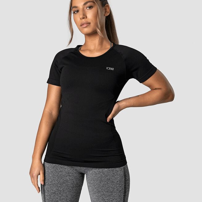 ICANIWILL Everyday Seamless T-shirt Black