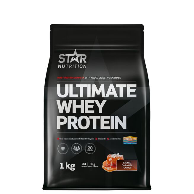 Ultimate Whey Heraproteiini 1 kg Salted Caramel