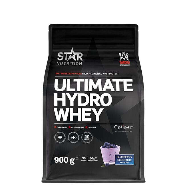 Star Nutrition Ultimare hydro Whey Blueberry smoothie