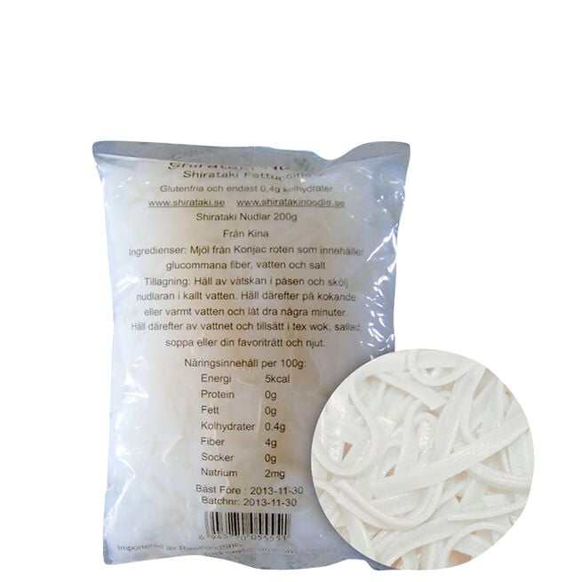 Shirataki Fettucini, 200 grammaa