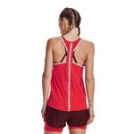 UA Knockout Tank, Radio Red/Chestnut Red