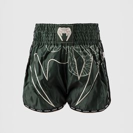 Venum Serpenti Muay Thai Shorts Kaki/Bronze/Ivory, L  Serpenti Muay Thai-Shortsit Khaki Pronssi Ivory