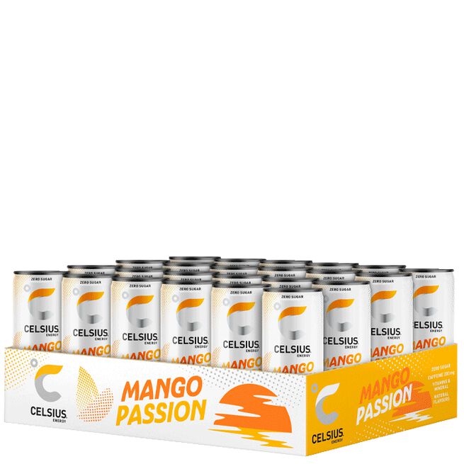  Celsius, Mango Passion, Kolsyrad, 355ml, FI