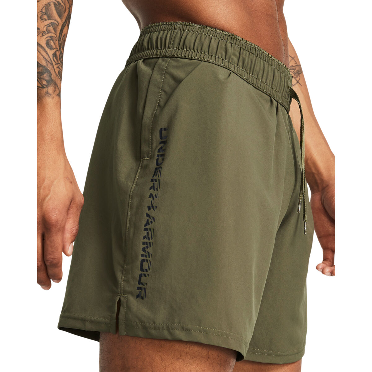 Woven Wdmk Shorts Tumma Vihre&auml;