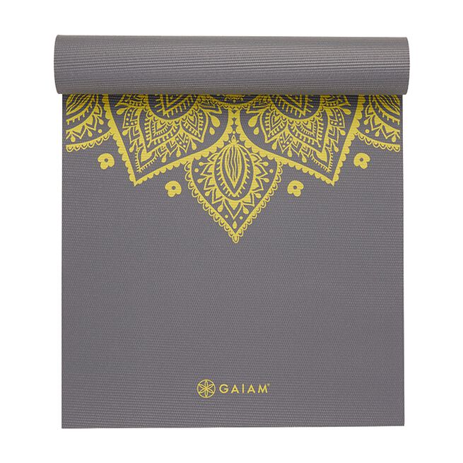 Citron Sundial Yoga Mat 6MM 