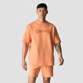 Revive T-shirt Print, Orange Peach Revive T-paita Printti Oranssi
