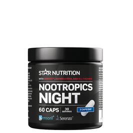Star nutrition Nootropics Night natt Nootropics Night, 60 kapselia