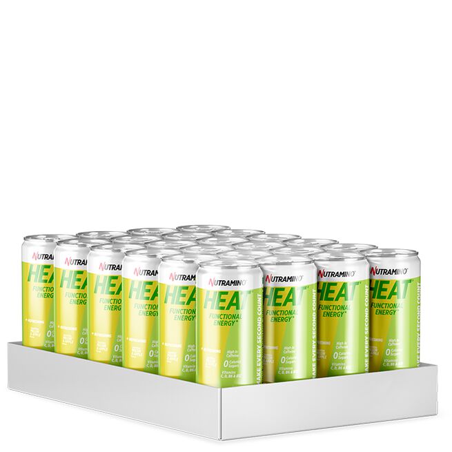 24 x Nutramino HEAT, 330 ml Apple Melon