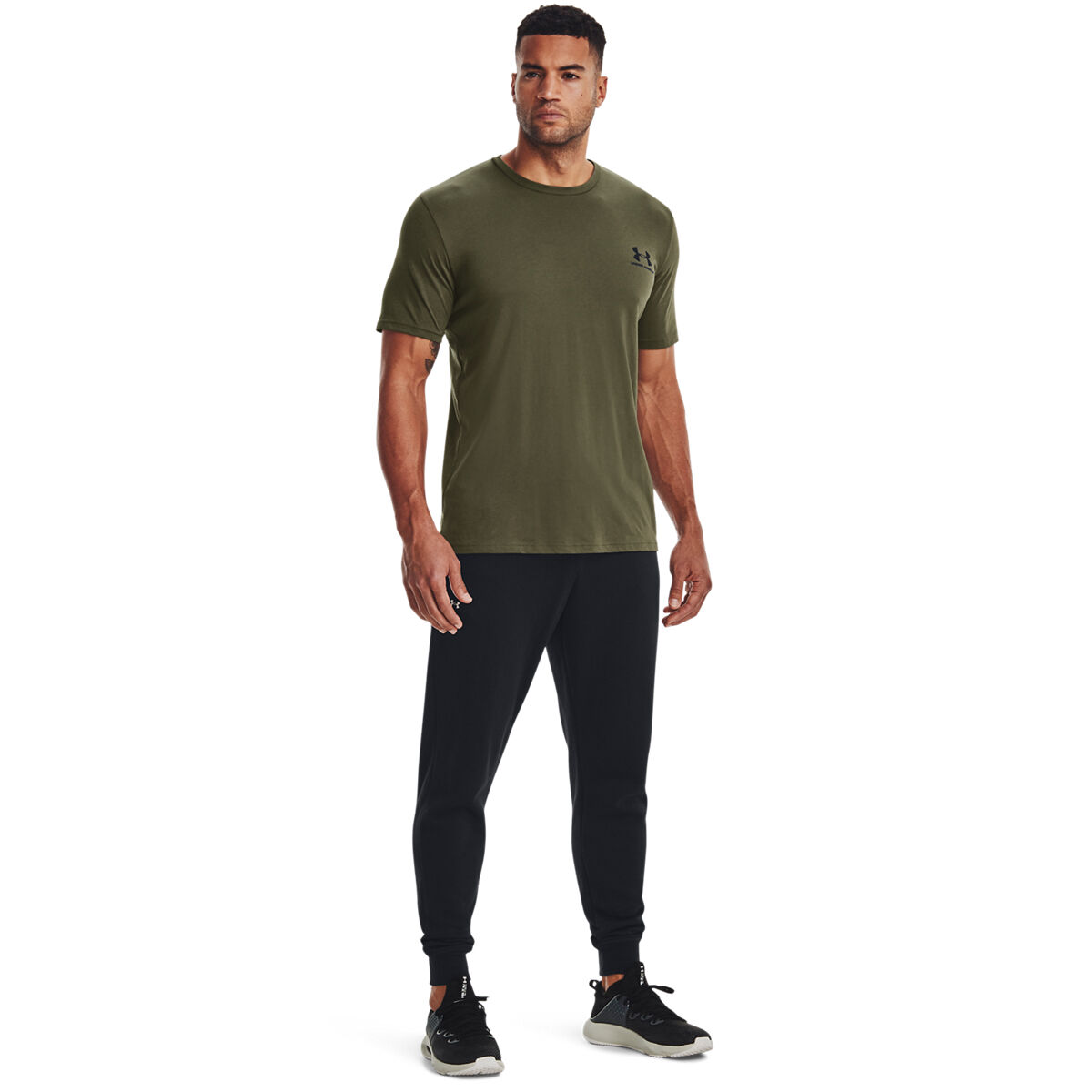 Sportstyle LC T-paita Tummanvihre&auml;