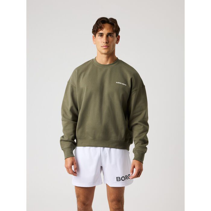 Borg Oversized Collegepaita Vihre&auml;